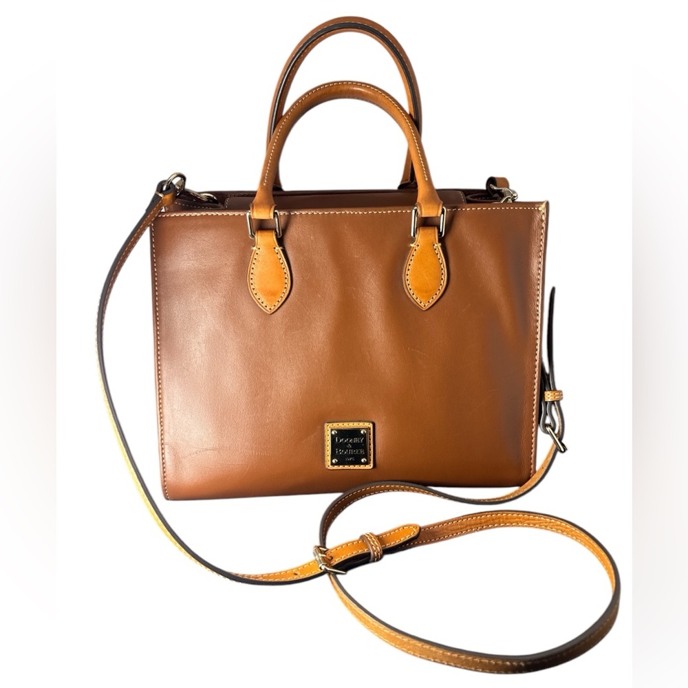 Dooney and Bourke smooth leather Janine tote